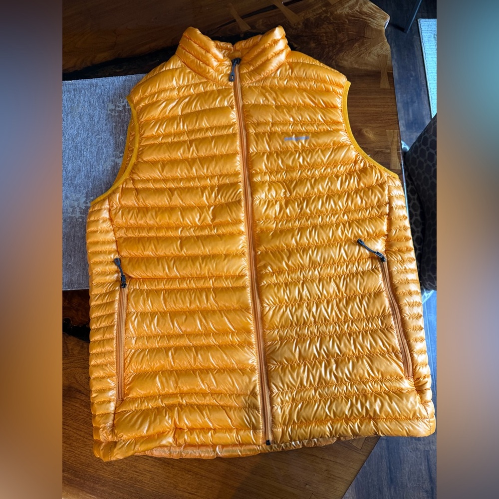 Patagonia Men’s Orange Puffer Vest